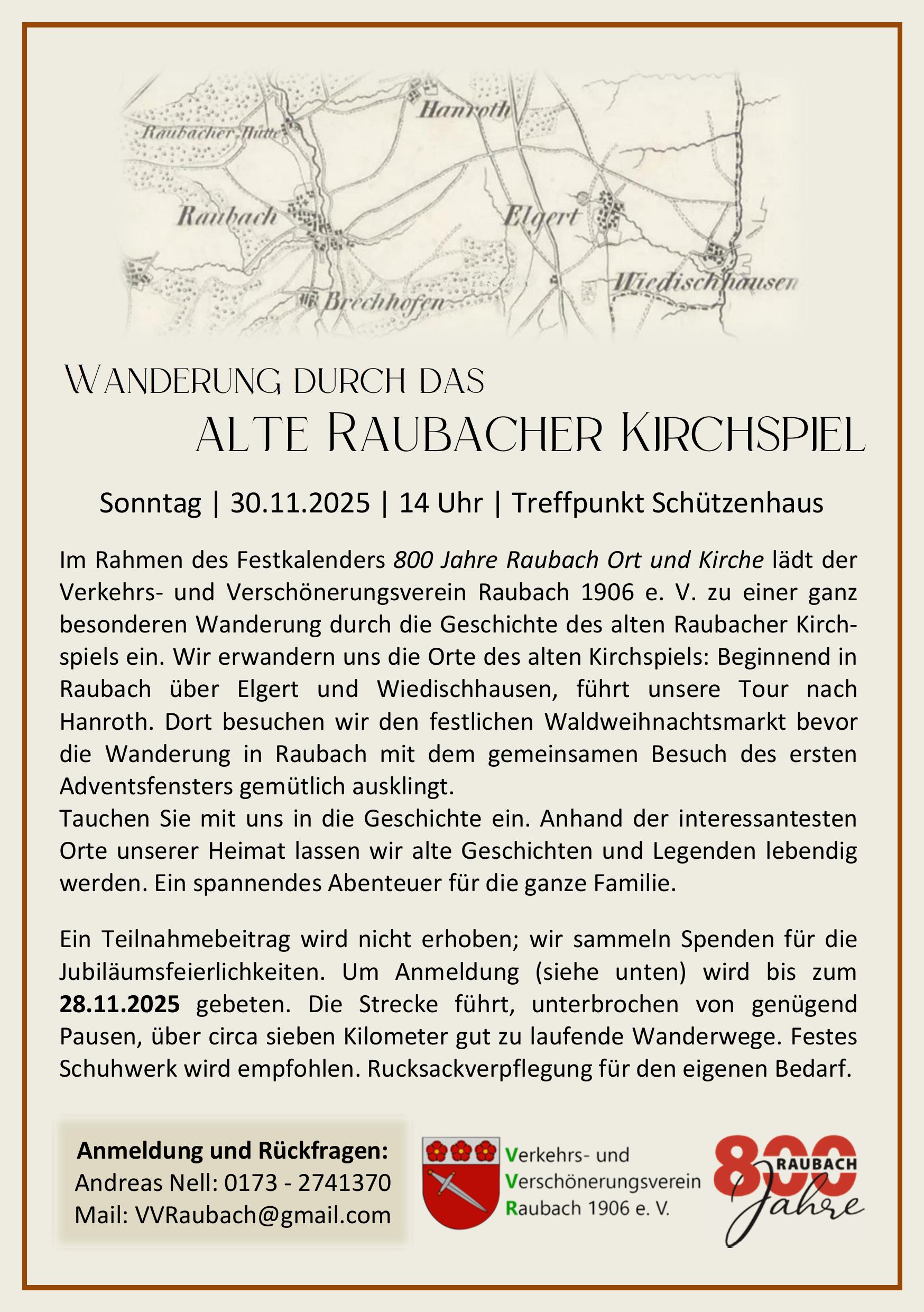 Wanderung Kirchspiel